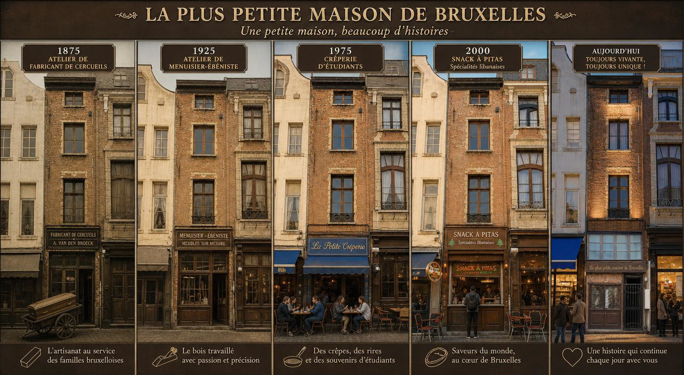 La plus petite maison, vue historique
