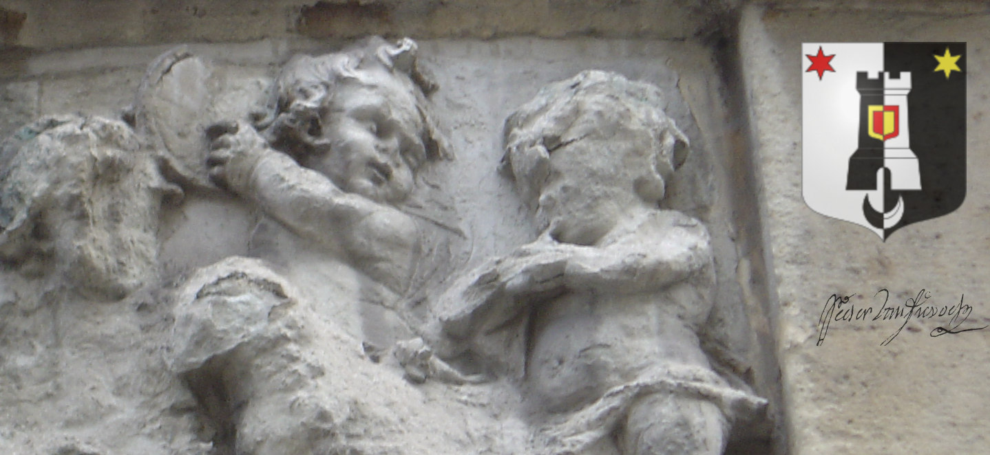 Enseigne de l'Agneau Blanc, Pierre van Dievoet, 1696